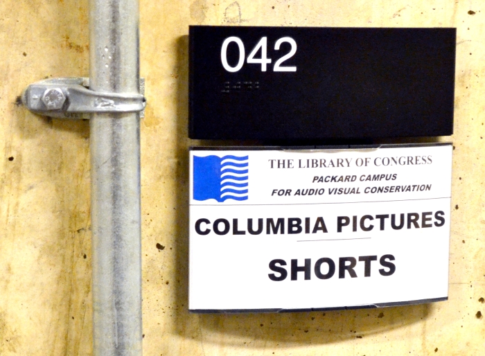 The major studio's prints are stored in banks of consecutive storage rooms.